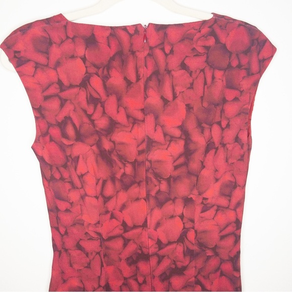 Michael Kors Collection 2010 Runway Rose Petal Asymmetrical Pleated Dress - Picture 9 of 12